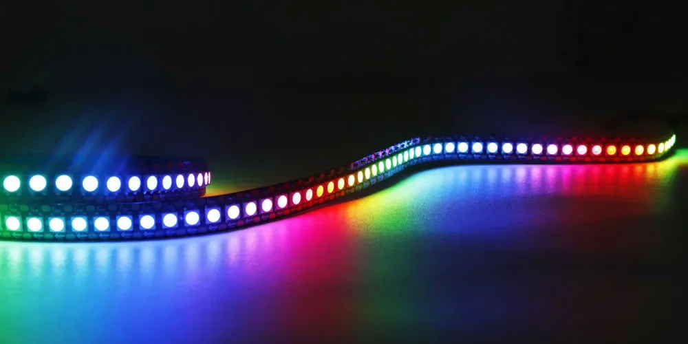 WS2812 DC 5V RGB LED 스트립 모듈 상세 이미지