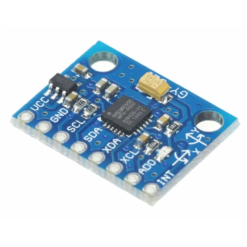 MPU-6050 표기 GY-521형 6축 센서 베어 모듈 상세 이미지