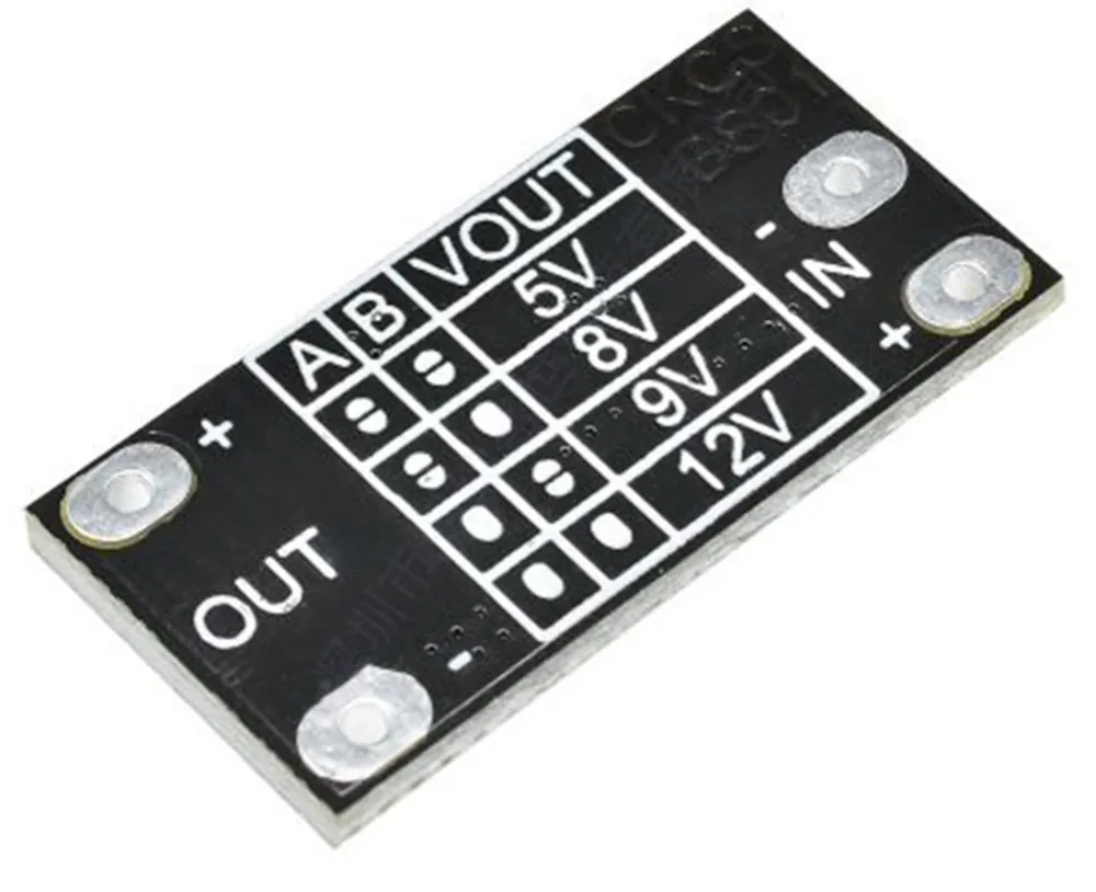 CKCS BS01 표기 5·8·9·12V 선택형 DC-DC 승압 베어 모듈 상세 이미지