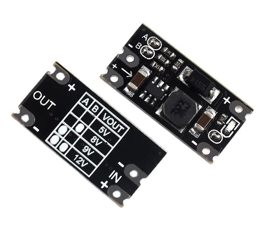 CKCS BS01 표기 5·8·9·12V 선택형 DC-DC 승압 베어 모듈 상세 이미지