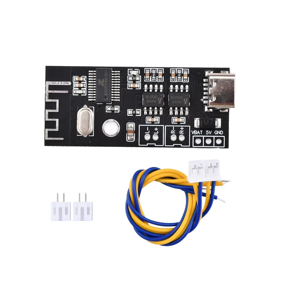 MH-M38 Bluetooth 5.1 USB-C 2×5W 스테레오 앰프 베어 모듈 상세 이미지