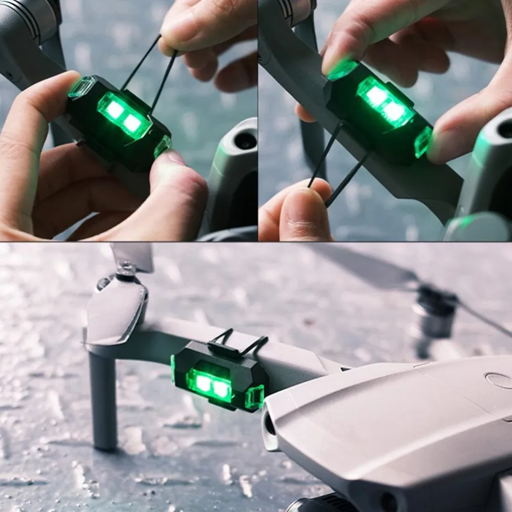USB 충전 7색 소형 LED 스트로브 점멸등 90mAh 상세 이미지