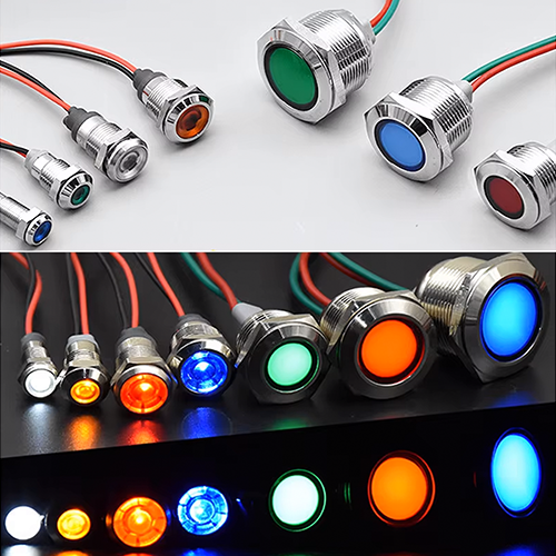6mm·12mm DC 패널용 LED 표시등