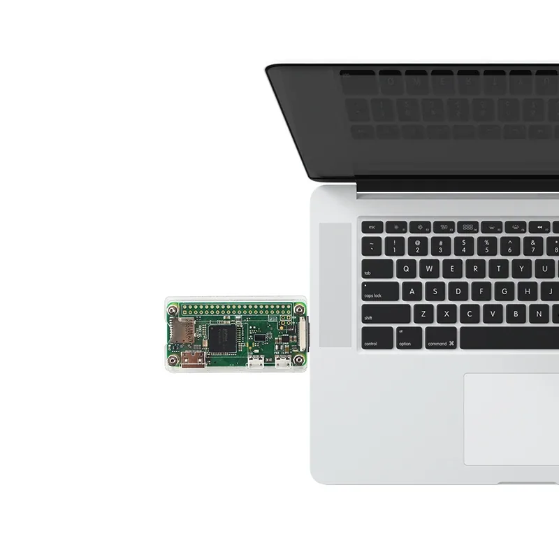 Raspberry Pi Zero W 호환 수동 USB-A 애드온 보드·아크릴 케이스 상세 이미지